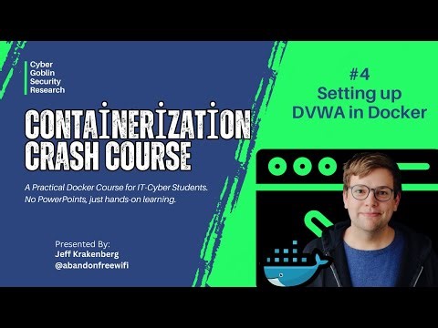 Setting up DVWA in Docker | Containerization Crash Course 4