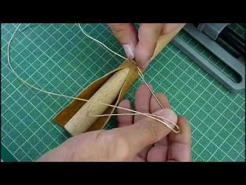 Leather wrapped-stitched handle (upon request)