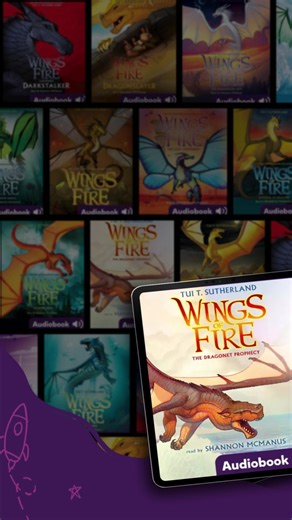 Listen to the Wings of Fire on Epic audiobook series, plus explore 40K more kids’ books! | Epic for Kids