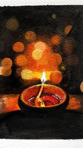 Happy Diwali Drawing, Diya Drawing, #shorts #diwali #drawing