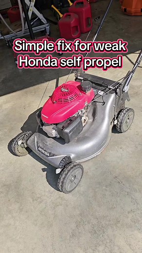Honda Self Propel Weakness Quick Fix