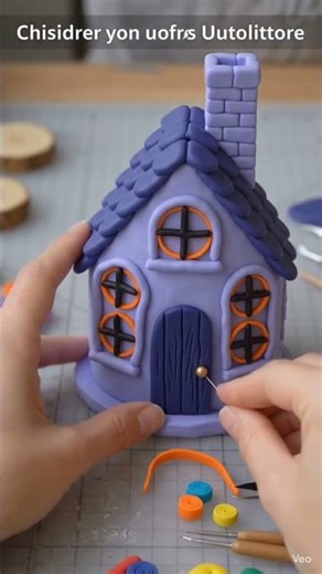 The Cutest Clay Craft Ever 😍 | Mini Fairy House🏡🌸