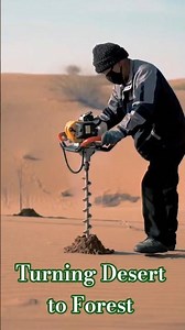 From Desert to Forest! 🤯 Incredible Reforestation in Inner Mongolia 🌲