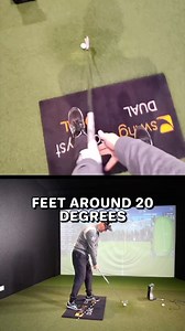 Try this closed-stance golf swing drill to IMMEDIATELY STOP "coming over the top" in your downswing! | Mark Crossfield
