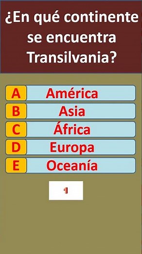On which continent is Transylvania located?