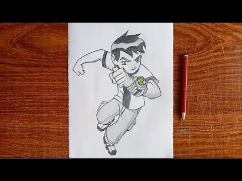 How to Draw Ben 10 – Step-by-Step Tutorial (Ben 10 Drawing)