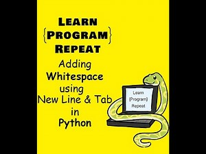 Adding Whitespace Using New Line and Tab