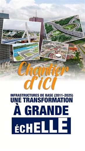 5.1K reactions · 977 shares | ▶ #ChantierDiCI | Infrastructures de...