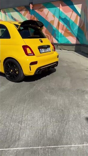 Abarth 595 competizione exhaust sound