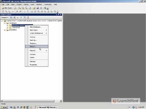 How to Attach and Detach a SQL Server Analysis Services Database