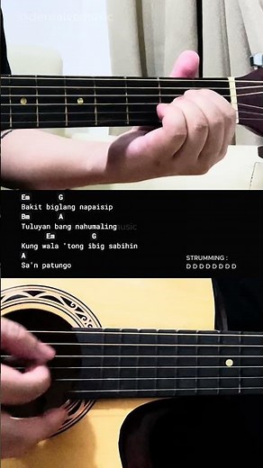 Dahan - Over October | Easy Guitar Tutorial For Beginners #guitarlesson #shorts