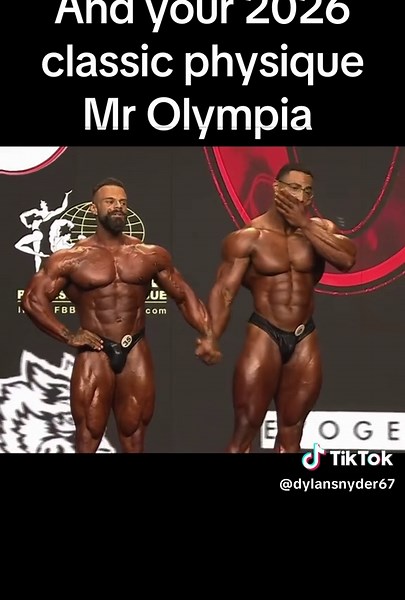 Knew it #bodybuilding #mrolympia #classicphysique | Classic Physique
