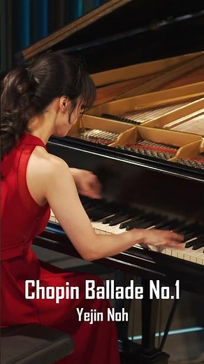 Chopin Ballade No.1 – Brilliant Live Performance – Yejin Noh | 쇼팽 발라드 1번 - 노예진 #chopin #ballade