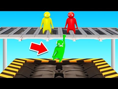 SAVE GRANDPA From The SHREDDER! (Gang Beasts)