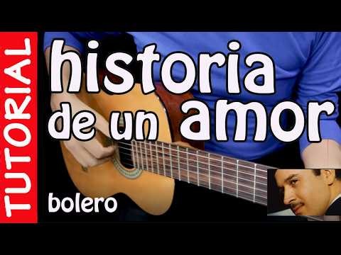 How to play HISTORIA DE UN AMOR on Guitar
