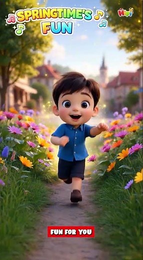 🌞🎶 SPRINGTIME’S FUN 🌸🌈 | Kids Songs & Nursery Rhymes 👶🐝 #kidsmusic