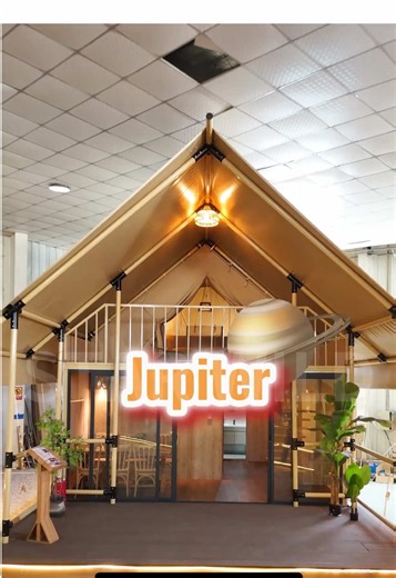 Luxury Double Floor Glamping Tent: Jupiter by Starwild