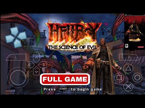 Hellboy - The Science of Evil | Full Game | Walkthrough | PSP | PPSSPP Emulator Android Game Play