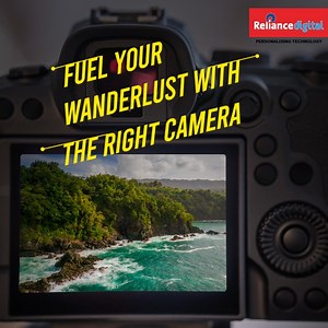 Capture scenic stills, dynamic shots, precious moments and more! Immortalize your adventures with a camera that’s perfectly suited for you, with our help of course :) Keep watching this page... . . . #Reliance #RelianceDigital #Tech #Technology #Appliances #Gadgets #BuyNow #ShopNow #GreatDeals #GreatOffers #LatestInTech #BestInTech | Reliance Digital