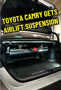 PART 1 of bagging this Toyota Camry XSE! Stay tuned for Part 2 (the final) dropping THIS Friday! #toyota #camry #xse #airlift #airsuspension