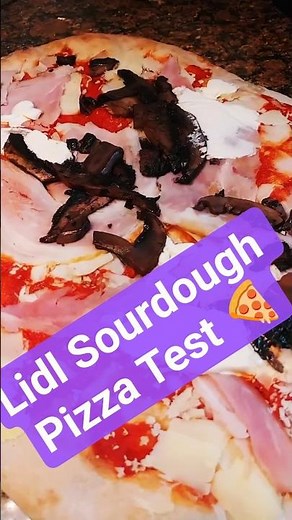 The ULTIMATE Lidl Feast? Lidl Deluxe is ACTUALLY good? 🍕 | 50-Hour Sourdough Pizza #pizza #lidlfinds