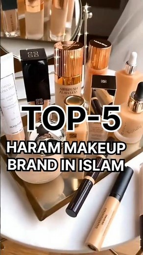 🚫💄 Top 5 Haram Makeup Products Every Muslimah Should Avoid ❌ | Protect Your Faith & Beauty 🕌✨