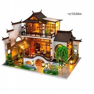 [Hot Item] Wholesale Models Dollhouse Miniature DIY Kit Crafts Gifts 3D Puzzles Toys