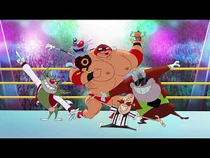 Oggy und die Kakerlaken 💪 Wrestling-Champion 💪 Volledige aflevering in HD