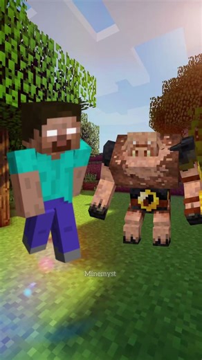 Minecraft Herobrine vs All Mobs Crazy Battle #shorts #minecraft #warden #herobrine