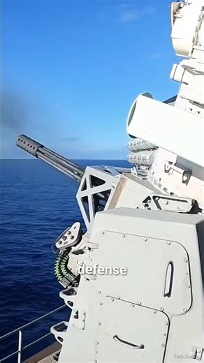 The CIWS Weapon System Fires Instantly Before You Can React
