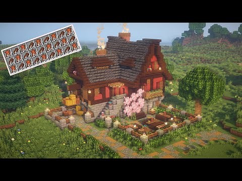 Minecraft | Automatic Steak and Leather Farm in a Tavern Tutorial - Java 1.20
