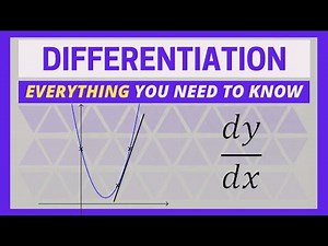 The ULTIMATE Differentiation Video - GCSE/iGCSE Maths (FULL EXPLANATION)