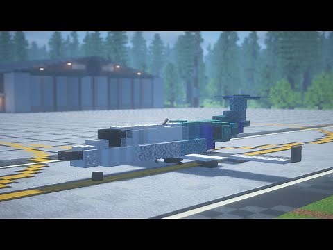 Minecraft: How to build a Private Jet in Minecraft (Learjet 45) Minecraft Private Jet Tutorial