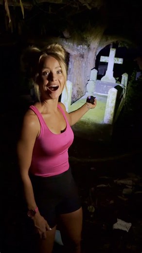 I Cleaned an Abandoned Grave at Night 👻 | Clean Girl