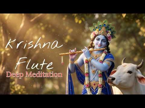 Peaceful Krishna Flute Music 🎶 Calm Mind, Deep Focus, Stress & Anxiety Relief EP76/26
