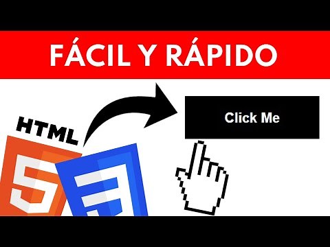 Cómo CAMBIAR el COLOR de un BOTÓN en HTML con CSS✅