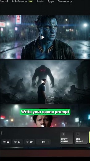 Create movies with AI