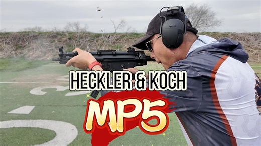 H&K经典中的经典——MP5冲锋枪！