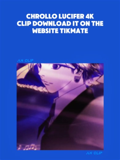 Chrollo Lucifer 4K clip Hunter x Hunter 120fps