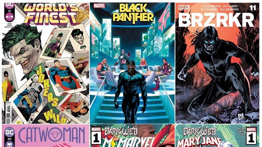 Favorite Comics From 12.21! ( Black Panther / Brzrkr / Catwoman / Ms. Marvel / X-men )