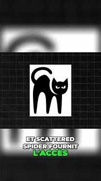 Scattered Spider: La Nouvelle Vague de Cybercriminalité #shorts