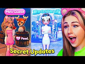 HOW To GET The SECRET ITEMS In NEW Mini QUEST UPDATE + Secret MODES Out! | ROBLOX Dress to Impress