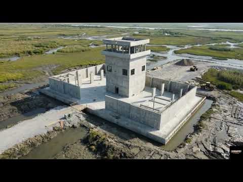 Building a Fort in a Dangerous River Delta | Insane Construction Timelapse