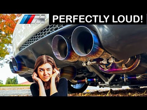 The CHEAPEST Titanium Exhaust For E92 M3 Sounds INSANE! Custom Double X-Pipe Valvetronic Muffler