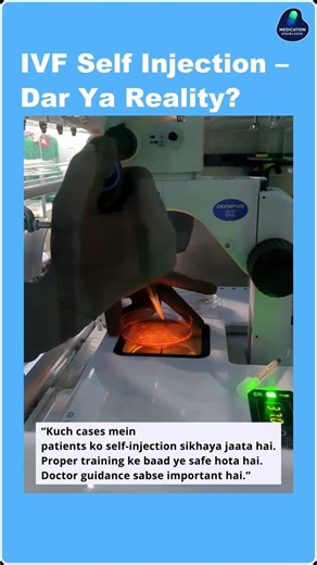IVF Self Injection – Dar Ya Reality? IVF Treatment for Pregnancy Day 55 #drrakshitamalik #ivf