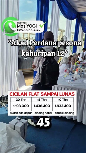 Akad kredit perdana pesona kahuripan 12 cileungsi bogor #rumahminimalis #rumahidaman