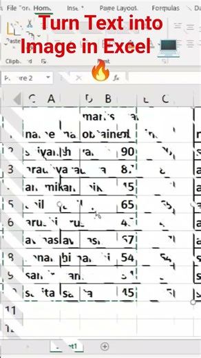 Turn Text into Image in Excel 💻🔥#learnwithpriyanka #exceltricks #ytshorts #exceltips #picture #viral