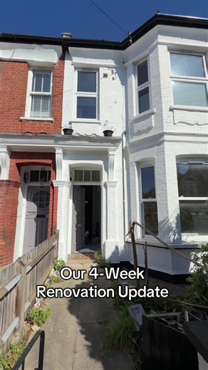 How do you think our London Property Renovation Project going? 🏚️🧱🏡 #renovation #homeimprovement #beforeafter #fultrenovation #renovationideas