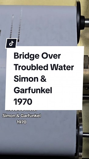 Replying to @jeremyrbuoy Bridge Over Troubled Water. Sing the lryics from the bottom up #bridgeovertroubledwater #simonandgarfunkel #piano #playerpiano #fyp #duet #request