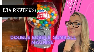 Watch Lia reviews the Double bubble gum ball machine on Amazon Live